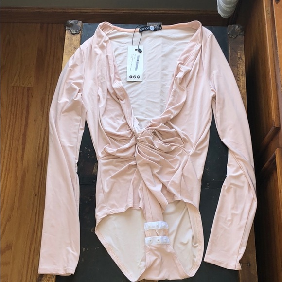 Blush Long Sleeve Body Suit - Picture 2 of 5